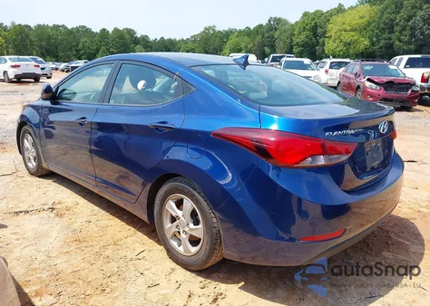 2015 Hyundai Elantra Se/Sport/Limited z USA, uszkodzony, nr VIN 5NPDH4AE7FH585344